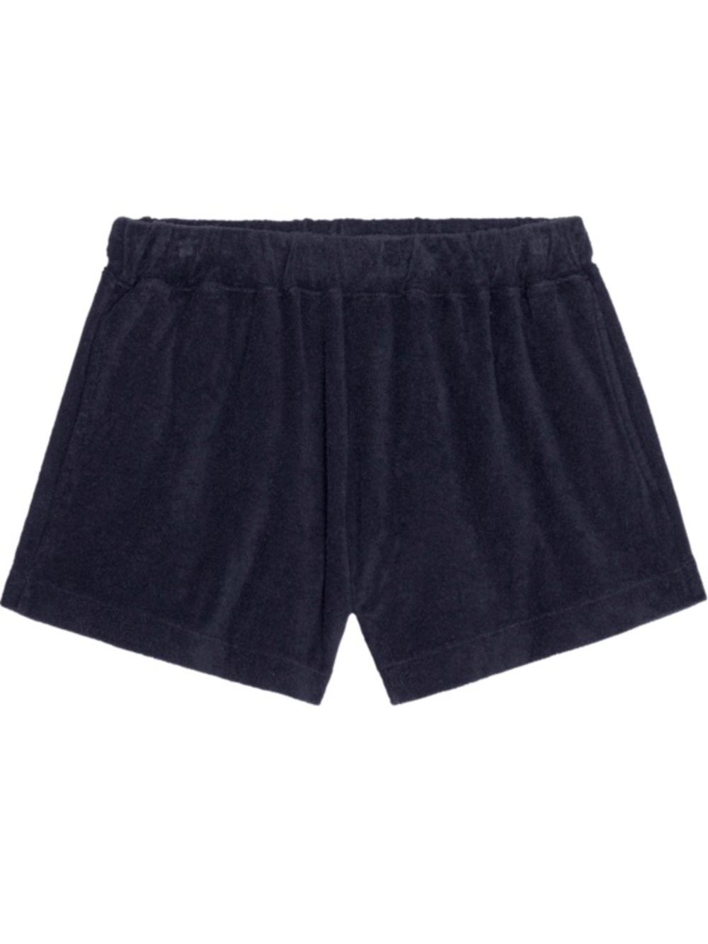 The Great Micro Terry Swing Short in Navy Blue